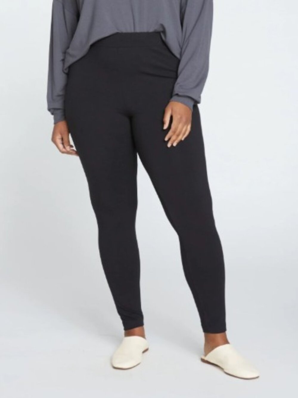 UNIVERSAL STANDARD - Roya Leggings in Black - XS